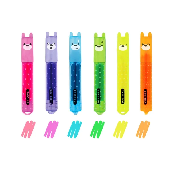 Legami Teddy'S Mood Highlighters By  Legami