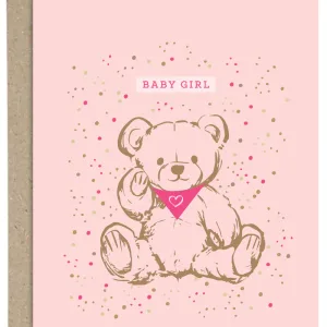 Baby Girl Card By Mama Robin