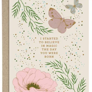 I Started To Believe In Magic Card By Mama Robin