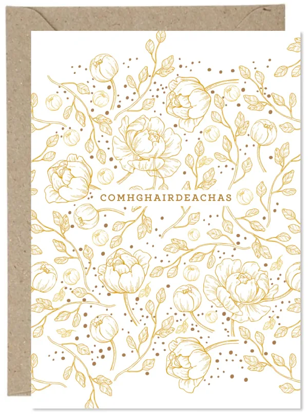 Comhgairdeachas Card By Mama Robin