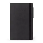 Lined Notebook Black By  Legami