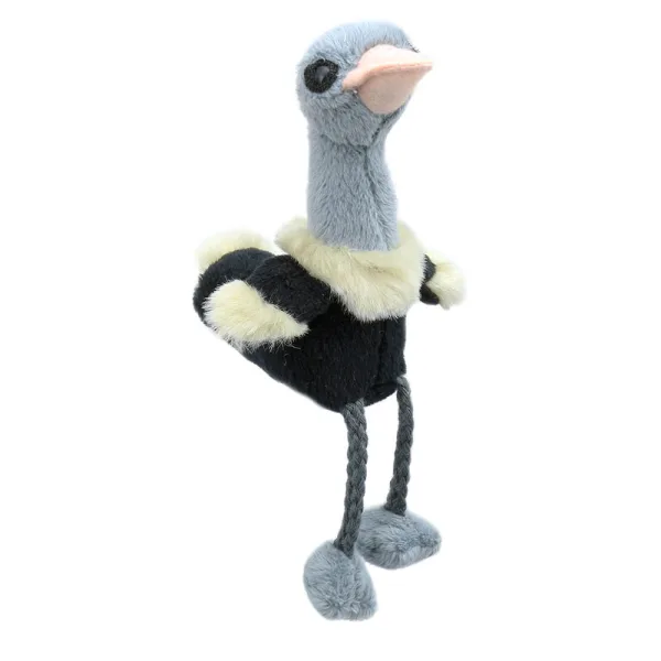 Finger Puppet Ostrich By Wilberry