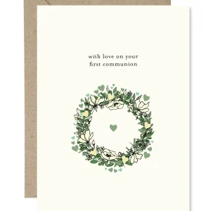 Communion Card By Paper Gull