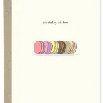 Paper Gull Birthday Wishes Macarons By Paper Gull
