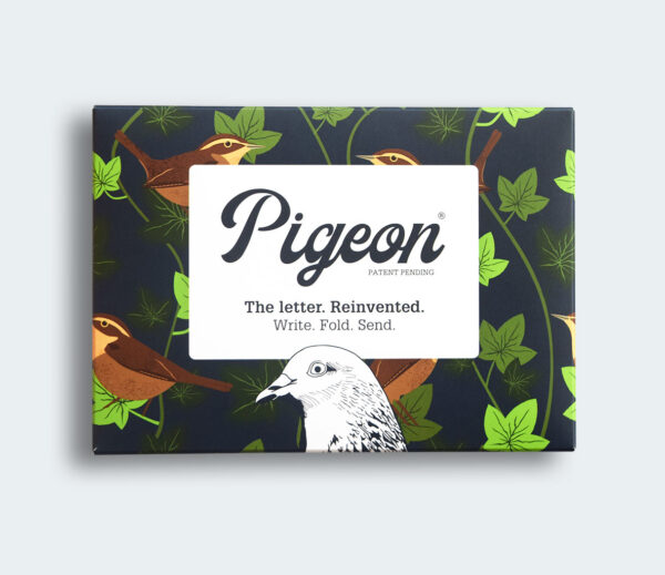 Pigeon Posted Robin & Wren Pigeons Letter Writing Set by  ,