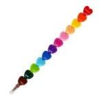Dream In Colour - Stackable Crayons - Heart By  Legami