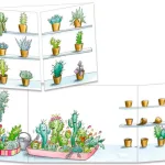 Cactus Card By Sophie Turrel