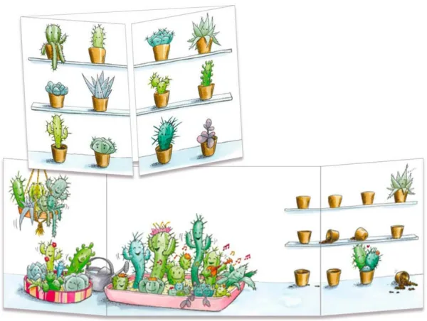 Cactus Card By Sophie Turrel