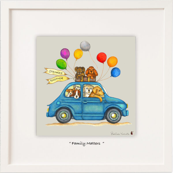 Family Matters Print By Belinda Northcote