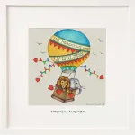 The Moment We Met 6" Framed By Belinda Northcote