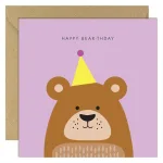 Happy Bear-thday By Bold Bunny