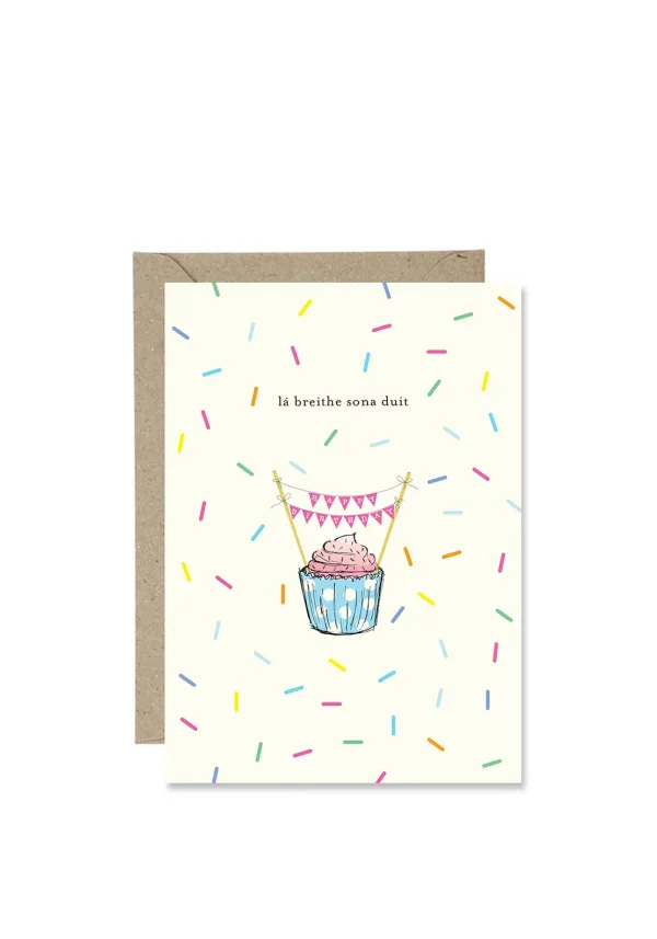 La Breithe Sona Duit Sprinkles By Paper Gull