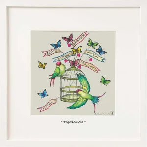 Togetherness 6" Framed By Belinda Northcote
