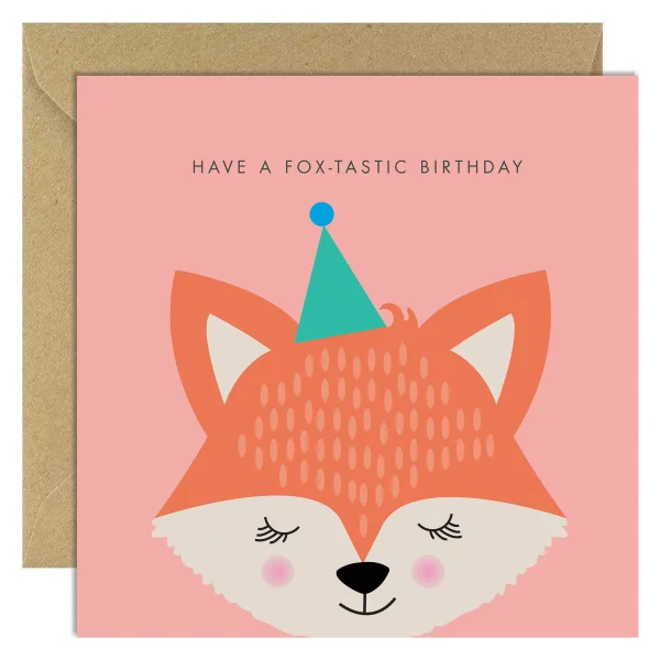 Have A Fox-Tastic Birthday By Bold Bunny