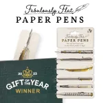 Fabulously Flat Paper Pens By If