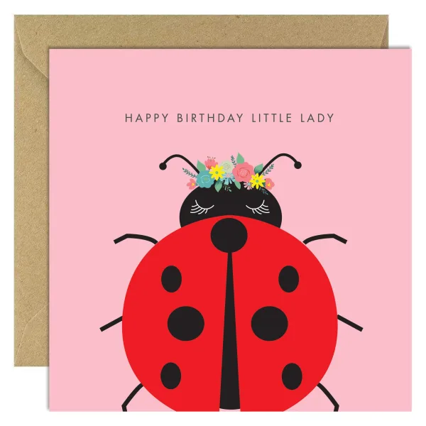 Happy Birthday Little Lady By Bold Bunny