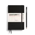 Leuchtturm B6+ Black Plain By Leuchtturm