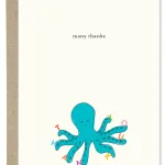 Many Thanks Card By Paper Gull
