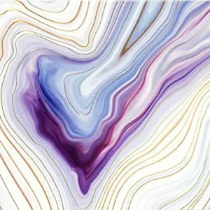 Blue Agate Note Cards By Peter Pauper