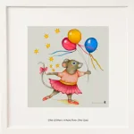 She Sparkles 6" Framed By Belinda Northcote